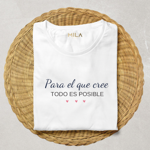 T-shirt todo es posible